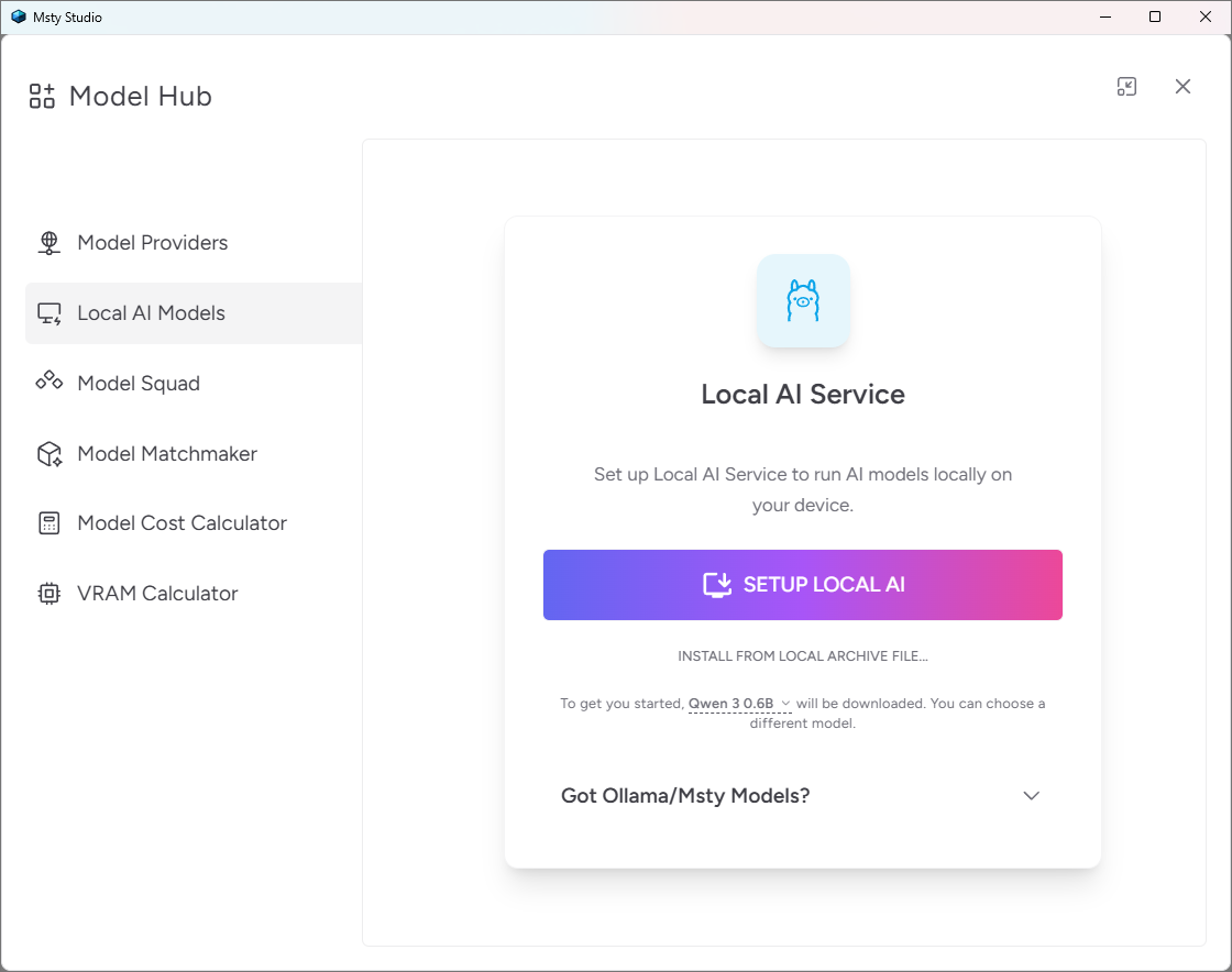 Обзор Msty: умные ассистенты и их интеграция с BotHub - 10